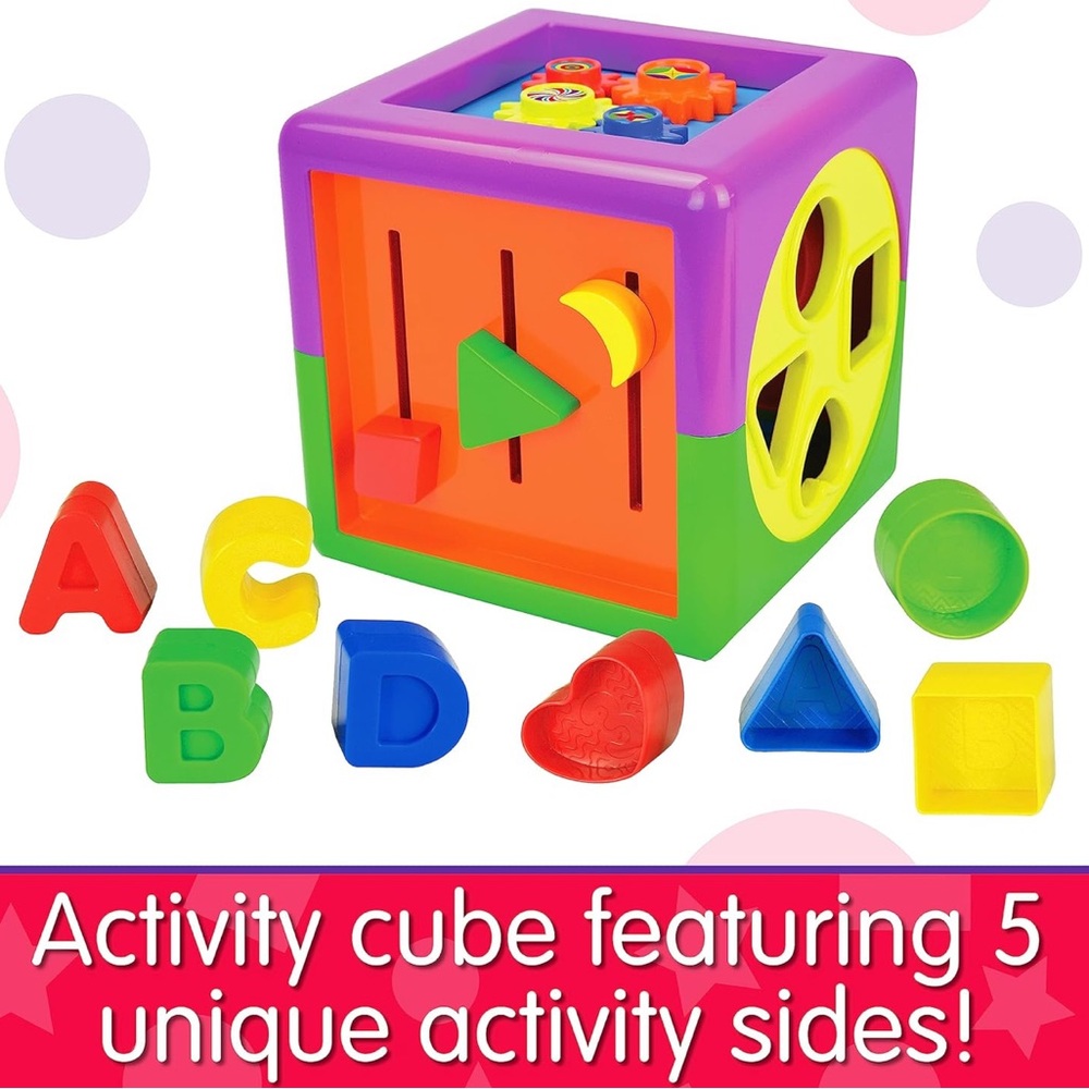 My First Activity Cube: Features 5 Activity Sides- ages 12months & Up